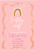Birthday Invitation for Girls