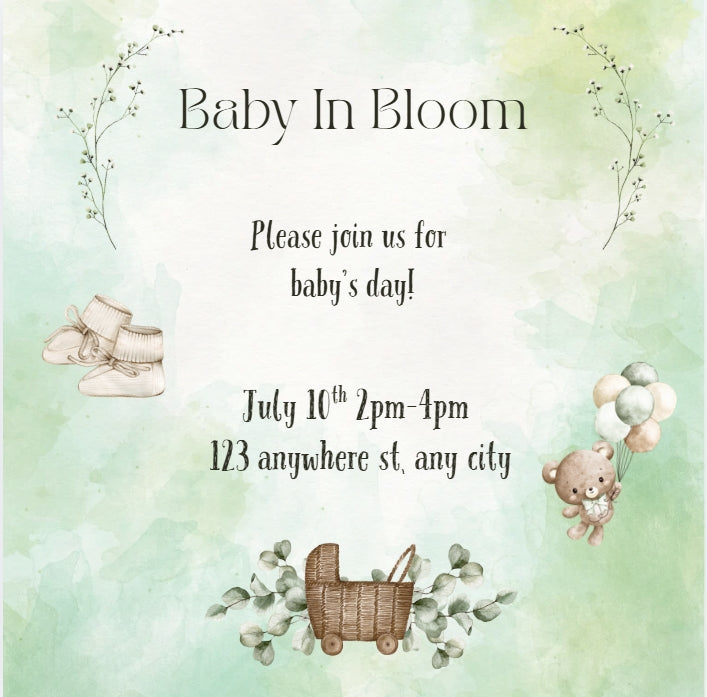 Baby Shower Invitation
